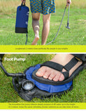 Footpress Outdoor Portable Multifunctional Shower