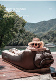 Outdoor Beach Double Layer Inflatable Air Sofa Bed