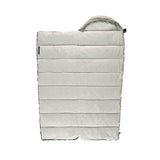 Envelop washable cotton sleeping bag with hood