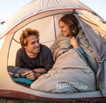 Envelop washable cotton sleeping bag with hood