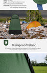NatureHike Wide Privacy Folding Outdoor Camping Toilet Tent