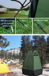 NatureHike Wide Privacy Folding Outdoor Camping Toilet Tent