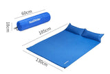 Couple Inflatable Air Mattress with Pillow