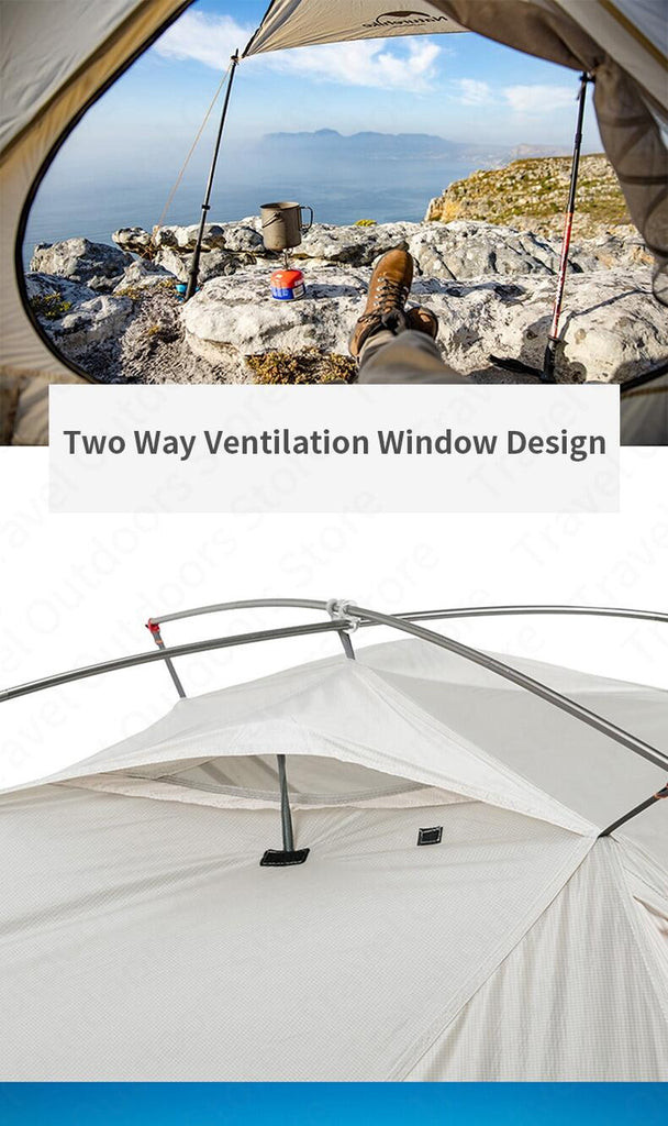 vik 1 tent Vik 15D Nylon 1 person Tent – www.naturehikeoman.com