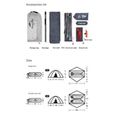 Vik 15D Nylon 1 person Tent