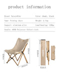 Wood Grain Folding  Chair