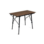 Wood Grain Telescopic Foldable Picnic Table