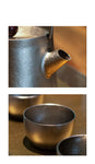 Wild wind titanium tea set