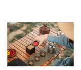 Wild wind titanium tea set