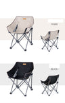 Oxford Cloth Folding Moon Chair