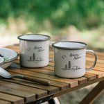 Enamel cup