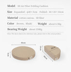 Fiber Folding Cushion
