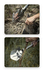 Multifunctional outdoor shovel