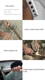 Multifunctional outdoor shovel