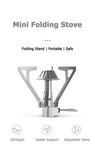 Ultralight Foldable Stove