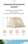 Ango 3 Person Automatic Pop Up Tent