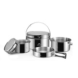 3-in-1 Stainless Steel Kettle & Pot Set