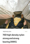 Anti-mosquito double-layer hammock