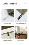 Anti-mosquito double-layer hammock