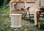 Portable Outdoor Folding Toilet, Trash Can