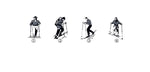 Ultralight  Aluminum Alloy Walking Sticks