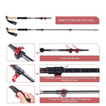 Carbon Fiber Trekking Poles