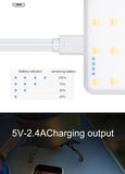 3 in 1 Multifunction LED Lamp USB Rechargeable