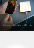 3 in 1 Multifunction LED Lamp USB Rechargeable