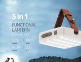 3 in 1 Multifunction LED Lamp USB Rechargeable