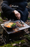 Titanium ultralight Barbecue Plate
