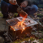 Titanium ultralight Barbecue Plate