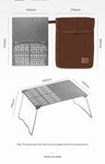 Titanium ultralight Barbecue Plate