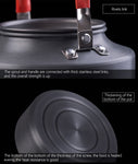 Ultrlight aluminum Teapot