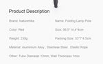 Portable Folding Lamp Pole