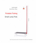 Portable Folding Lamp Pole