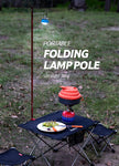 Portable Folding Lamp Pole