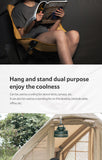 Ultralight  USB Charging Fan with ring light