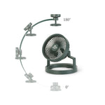Ultralight  USB Charging Fan with ring light