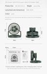 Ultralight  USB Charging Fan with ring light