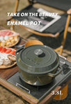 Cast Iron Enamel pot