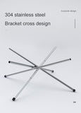 Stainless Steel Folding Camping Fire Rack