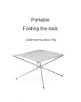 Stainless Steel Folding Camping Fire Rack