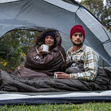 U150 U250 U350 envelope cotton sleeping bag with hood