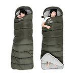 U150 U250 U350 envelope cotton sleeping bag with hood