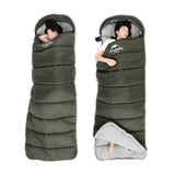 U150 U250 U350 envelope cotton sleeping bag with hood